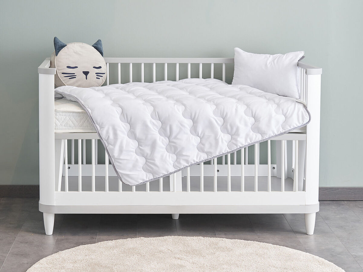 Bebe Curly Yorgan - Yumuşak ve Konforlu Bebek Yorganı