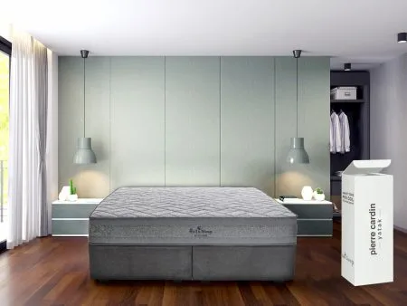 Essential yatak, minimalist tasarımıyla konforu ön plana çıkarır.
