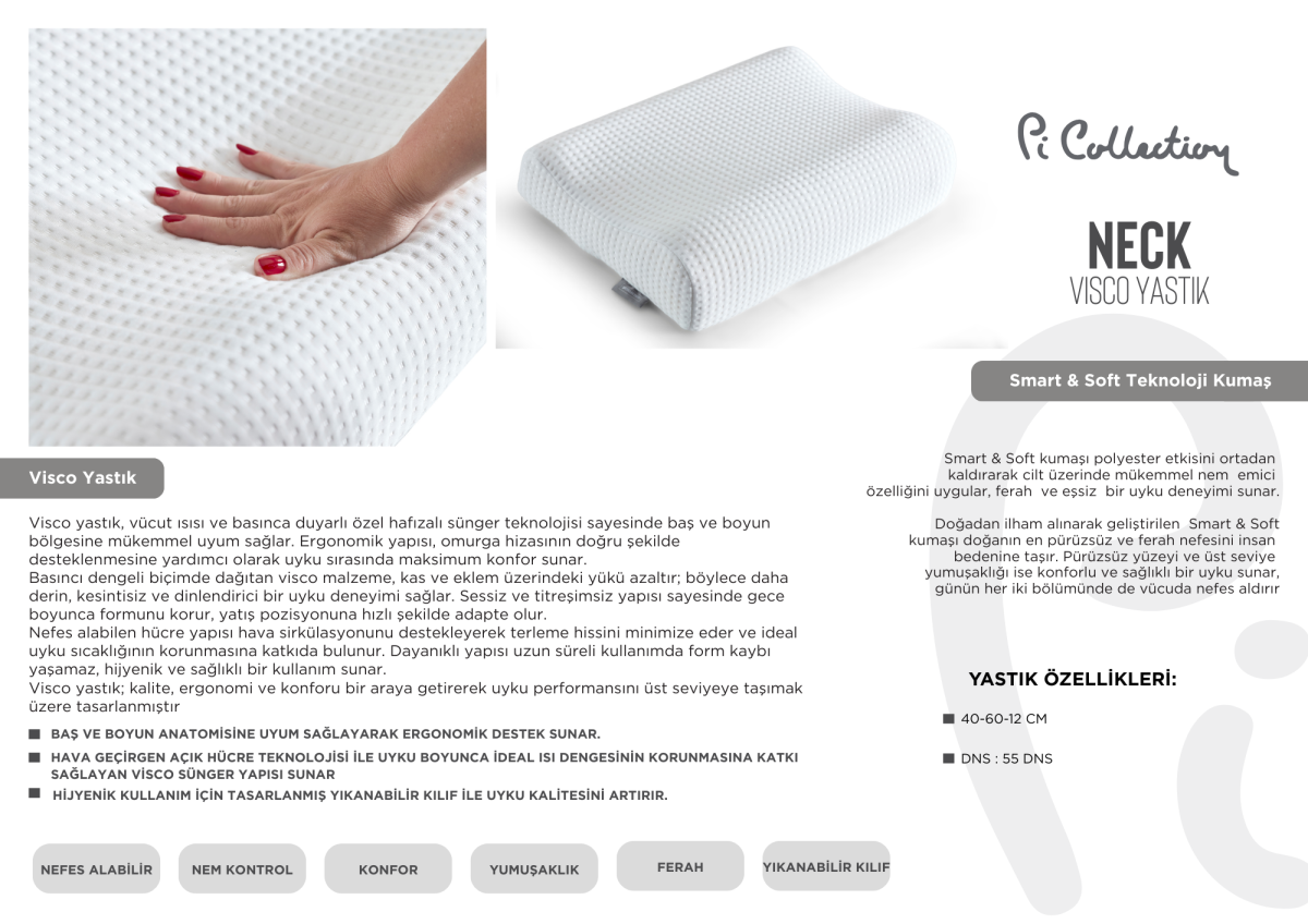 Visco Neck Yastık - Image 1