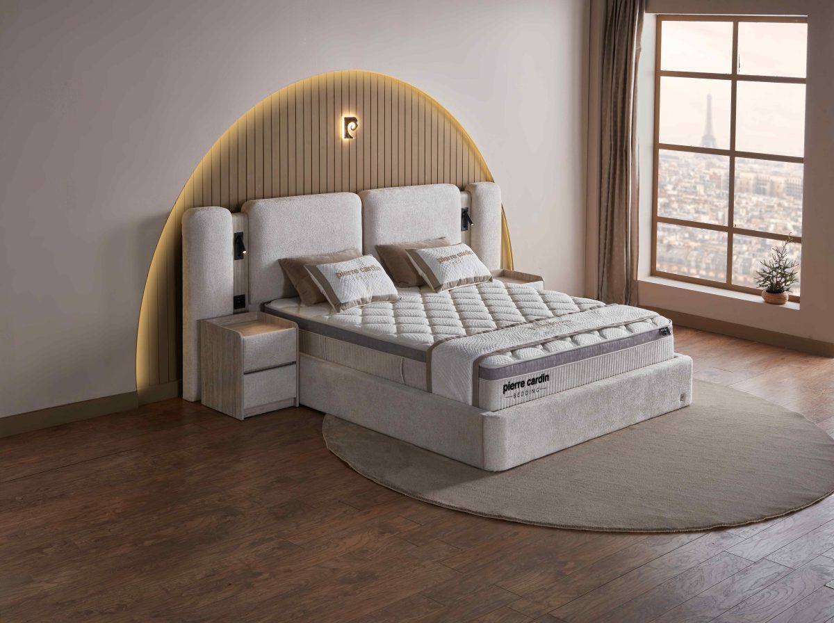 ⁦Monza Prime Yatak & Baza & Başlık Set⁩ - الصورة ⁦2⁩