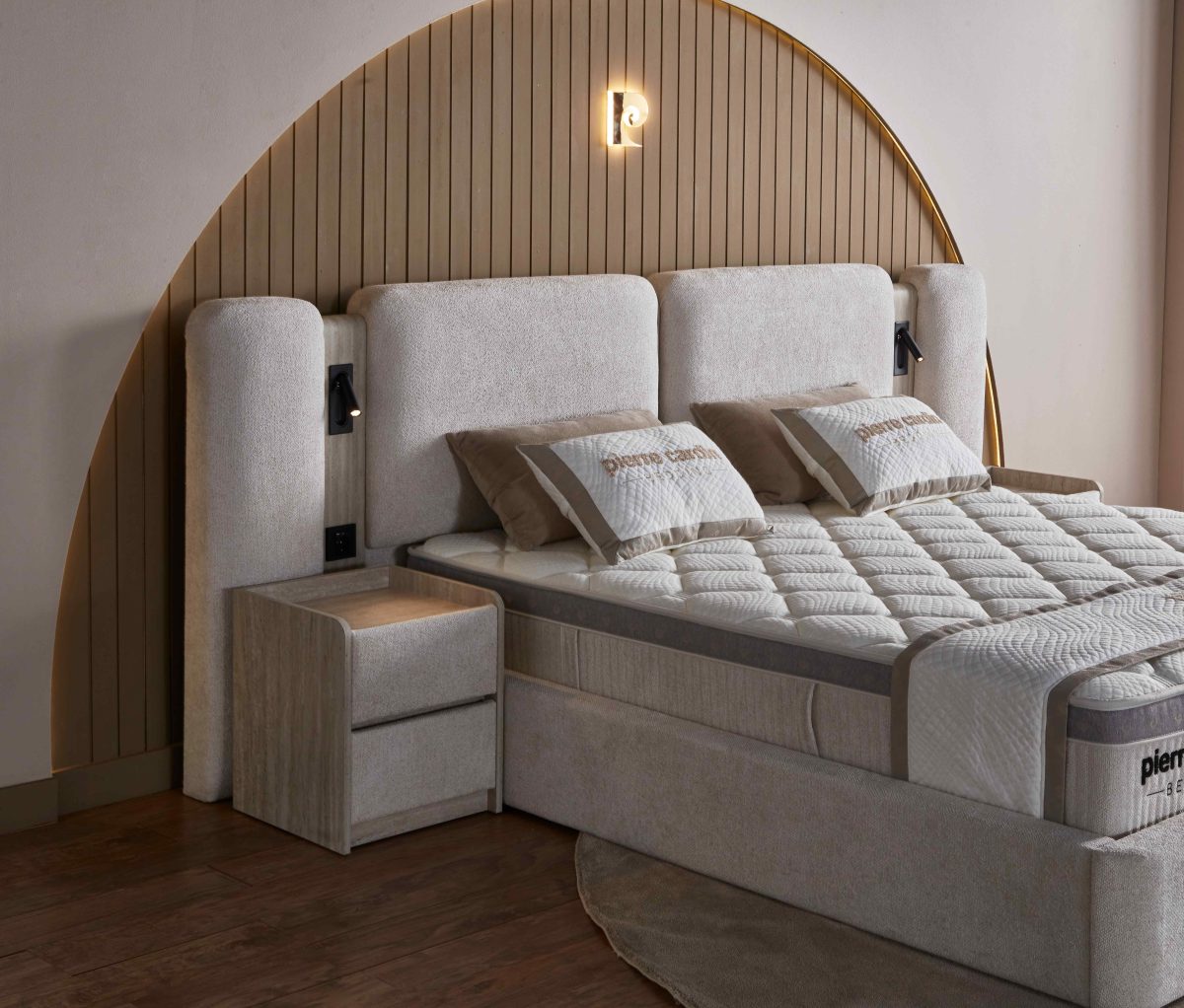 ⁦Monza Prime Yatak & Baza & Başlık Set⁩ - الصورة ⁦4⁩