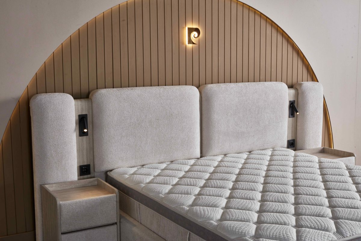 ⁦Monza Prime Yatak & Baza & Başlık Set⁩ - الصورة ⁦18⁩