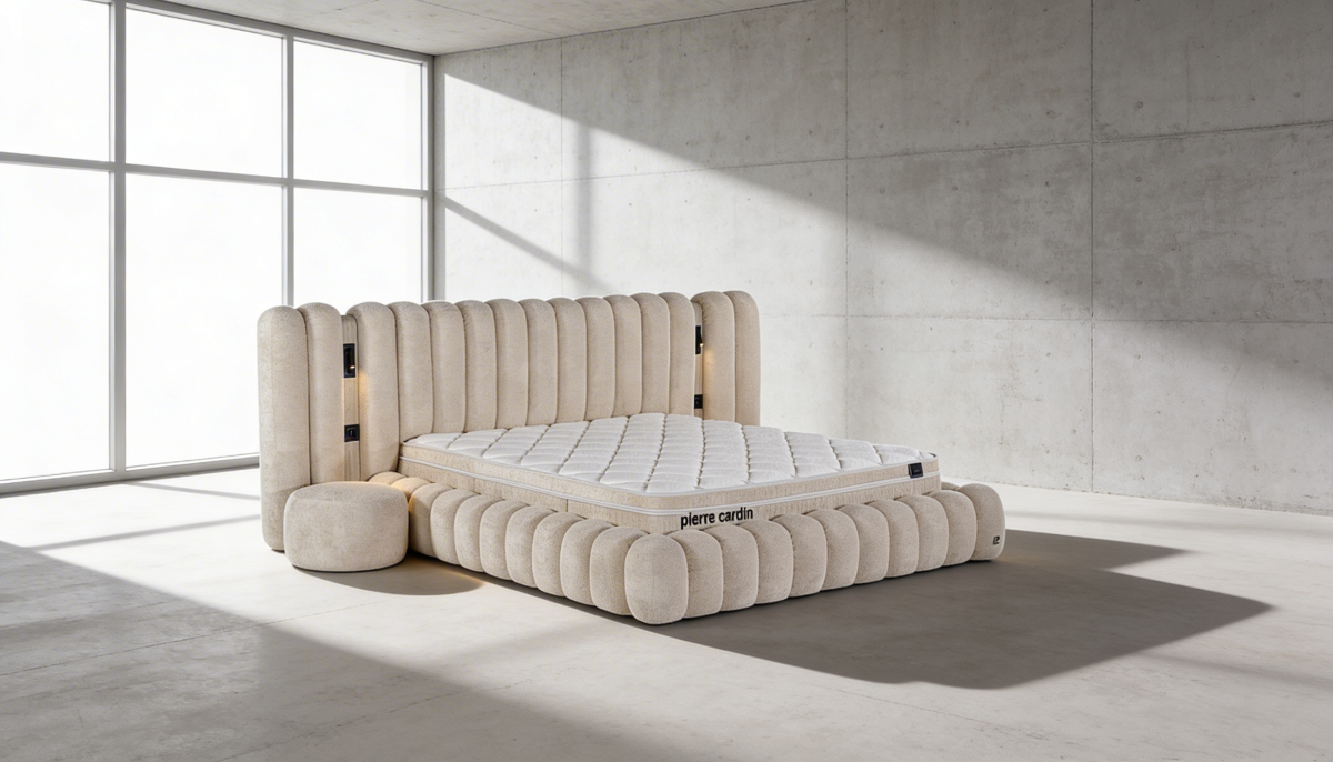 ⁦Modena Prime Yatak & Baza & Başlık Set⁩ - الصورة ⁦1⁩