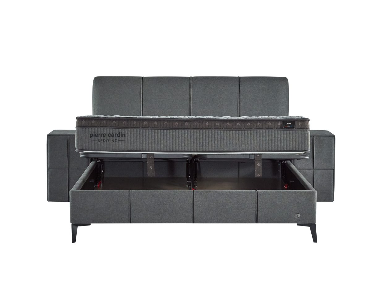 Leon Yatak & Baza & Başlık Set - Görsel 11